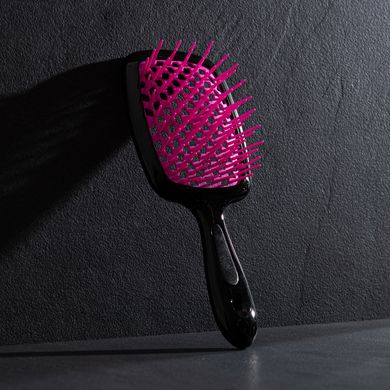 Расчёска для волос Hollow Comb Superbrush Plus Black-Pink