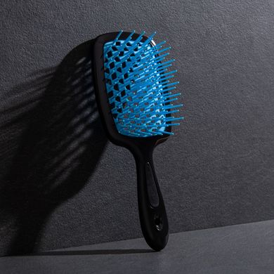 Щітка для волосся Hollow Comb Superbrush Plus Black-Blue