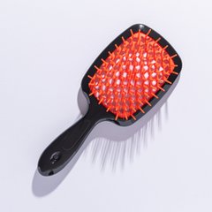 Щітка для волосся Hollow Comb Superbrush Plus Black-Orange
