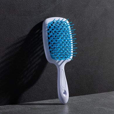 Щітка для волосся Hollow Comb Superbrush Plus White-Blue