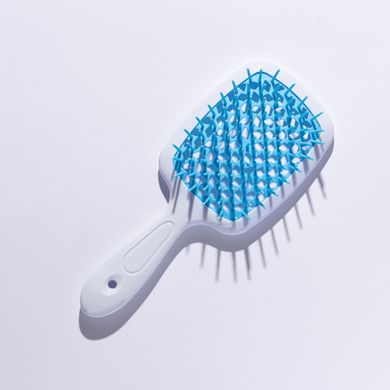 Щітка для волосся Hollow Comb Superbrush Plus White-Blue