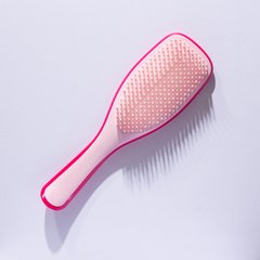 Щітка для волосся Hair Comb Wet Detangling Hair Brush Red-Light Pink