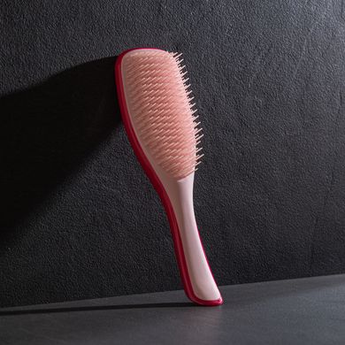 Щітка для волосся Hair Comb Wet Detangling Hair Brush Red-Light Pink